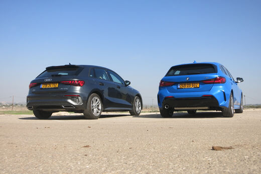 אודי A3 - ב.מ.וו סדרה 1